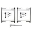 Adjust-a-Gate 72-119 in. W x 47 in. H Steel Gate Frame Kit, Original Double Drive Gate Full Frame Gate Kit