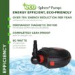 Alpine Corporation Eco-Sphere Energy-Saving Pump 2800GPH with 33' Cord