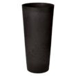 Arcadia Garden Products Contempo Tall Round 13 in. x 28 in. Black PSW Pot