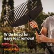 Fiskars 3-Piece Quikfit Leaf Rake and Cultivator Attachments Garden Tool Set