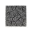 Vigoro 16 in. x 16 in. x 3/4 in. Black/Gray Blended Dual-Sided Rubber Paver (60-Pack)
