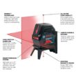 Bosch 65 ft. Cross Line Laser Level with Plumb Points Self Leveling includes Hard Carrying Case and Precision Mount Bosch 65 ft. Cross Line Laser Level with Plumb Points Self Leveling includes Hard Carrying Case and Precision Mount