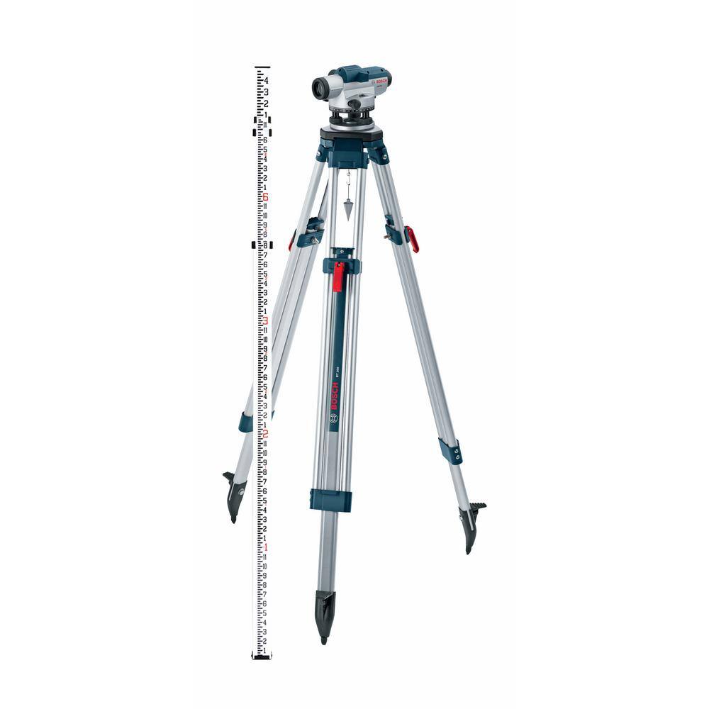 Bosch 8 in. Automatic Optical Level Kit with 26x Magnification Power Lens (5-Piece) Bosch 8 in. Automatic Optical Level Kit with 26x Magnification Power Lens (5-Piece)