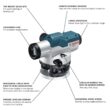 Bosch 8 in. Automatic Optical Level Kit with 26x Magnification Power Lens (5-Piece) Bosch 8 in. Automatic Optical Level Kit with 26x Magnification Power Lens (5-Piece)