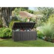 Keter Glenwood 101 Gal. Durable Resin Plastic Deck Box Outdoor Storage For Patio Lawn and Garden, Brown Keter Glenwood 101 Gal. Durable Resin Plastic Deck Box Outdoor Storage For Patio Lawn and Garden, Brown