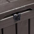 Keter Glenwood 101 Gal. Durable Resin Plastic Deck Box Outdoor Storage For Patio Lawn and Garden, Brown Keter Glenwood 101 Gal. Durable Resin Plastic Deck Box Outdoor Storage For Patio Lawn and Garden, Brown