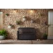 Keter Patio 60 Gal. Brown Resin Outdoor Storage Bench