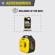 Champion Power Equipment 2500-Watt Recoil Start Gasoline Powered Inverter Generator with CO Shield and Quiet Technology Champion Power Equipment 2500-Watt Recoil Start Gasoline Powered Inverter Generator with CO Shield and Quiet Technology