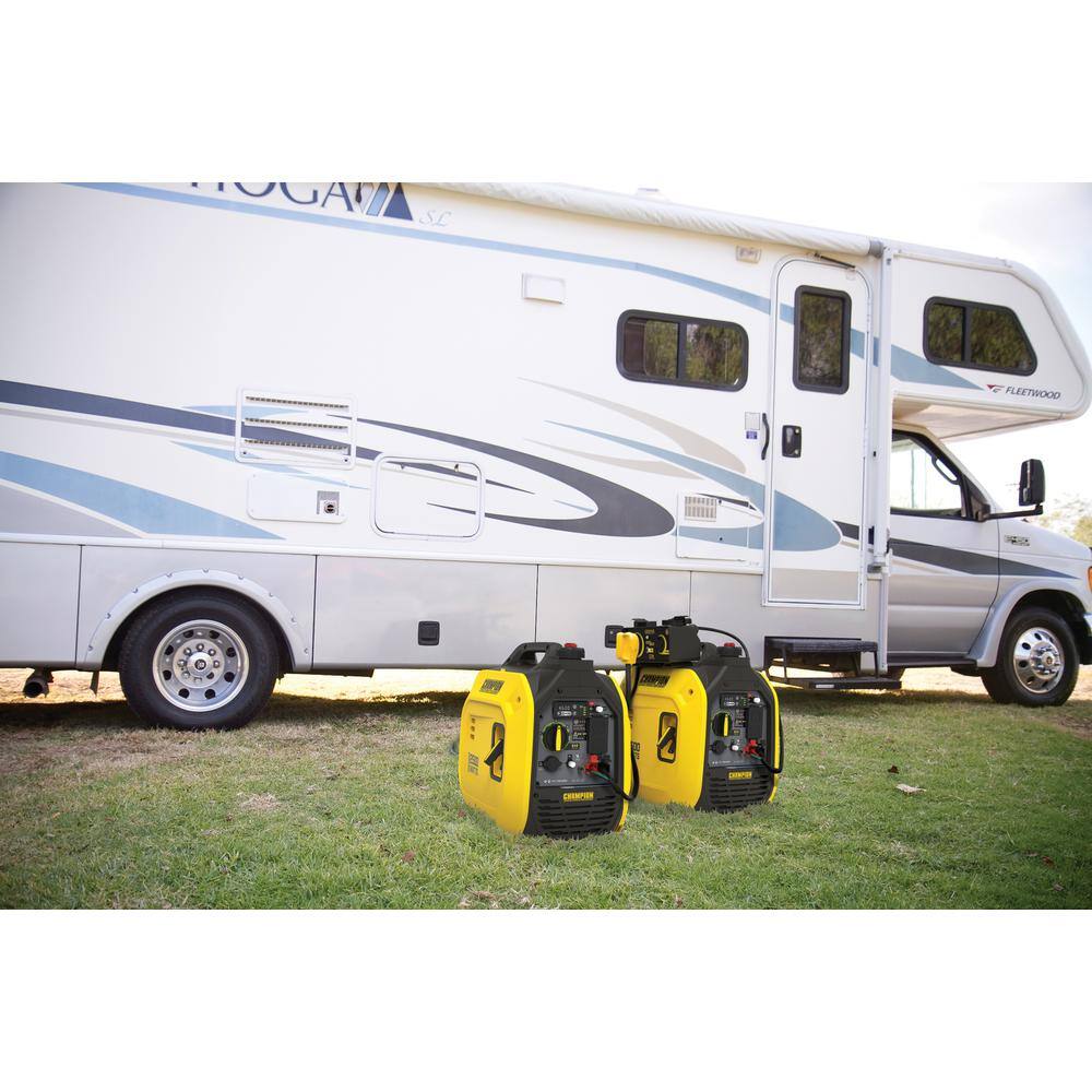 Champion Power Equipment 2500-Watt Recoil Start Gasoline Powered Inverter Generator with CO Shield and Quiet Technology Champion Power Equipment 2500-Watt Recoil Start Gasoline Powered Inverter Generator with CO Shield and Quiet Technology - Image 3