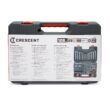 Crescent 3/8 in. Drive 12-Point Standard SAE/Metric Mechanics Tool Set with Case (128-Piece)