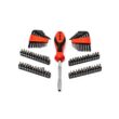 Crescent 1/4 in. and 3/8 in. Drive 6 and 12-Point Standard and Deep SAE/Metric Mechanics Tool Set with Case (180-Piece) Crescent 1/4 in. and 3/8 in. Drive 6 and 12-Point Standard and Deep SAE/Metric Mechanics Tool Set with Case (180-Piece)