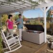 Lifetime 130 Gal. Heavy-Duty Outdoor Resin Storage Deck Box