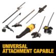 DEWALT FLEXVOLT 60V MAX 17 in. Cordless Battery Powered Attachment Capable Trimmer (Tool Only)