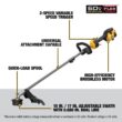 DEWALT FLEXVOLT 60V MAX 17 in. Cordless Battery Powered Attachment Capable Trimmer (Tool Only)