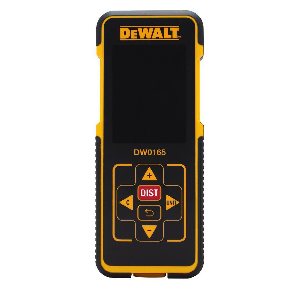 DEWALT 165 ft. Color Screen Laser Distance Measurer DEWALT 165 ft. Color Screen Laser Distance Measurer