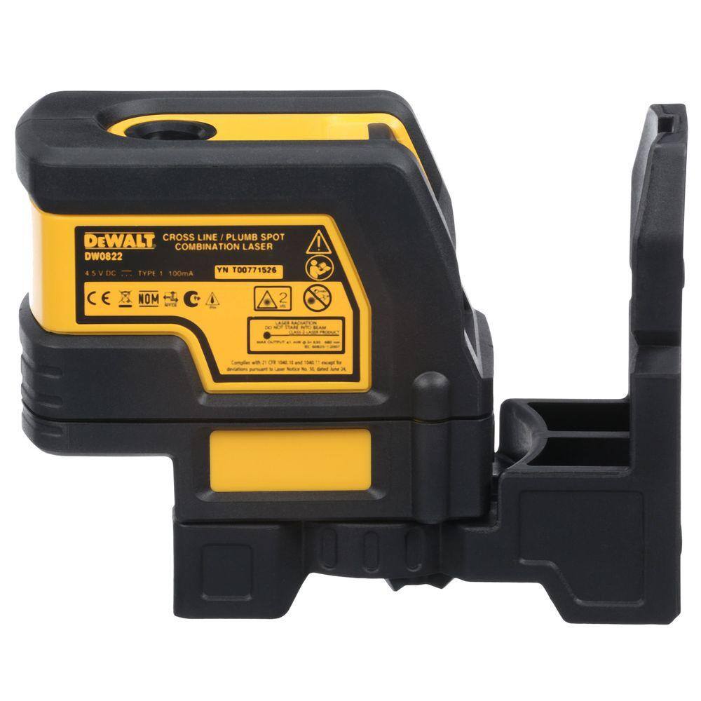 DEWALT 165 ft. Red Self-Leveling Cross-Line and Plumb Spot Laser Level with (3) AAA Batteries & Case DEWALT 165 ft. Red Self-Leveling Cross-Line and Plumb Spot Laser Level with (3) AAA Batteries & Case - Image 12