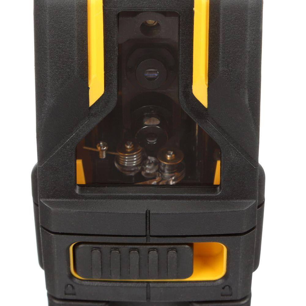 DEWALT 165 ft. Red Self-Leveling Cross-Line and Plumb Spot Laser Level with (3) AAA Batteries & Case DEWALT 165 ft. Red Self-Leveling Cross-Line and Plumb Spot Laser Level with (3) AAA Batteries & Case - Image 8