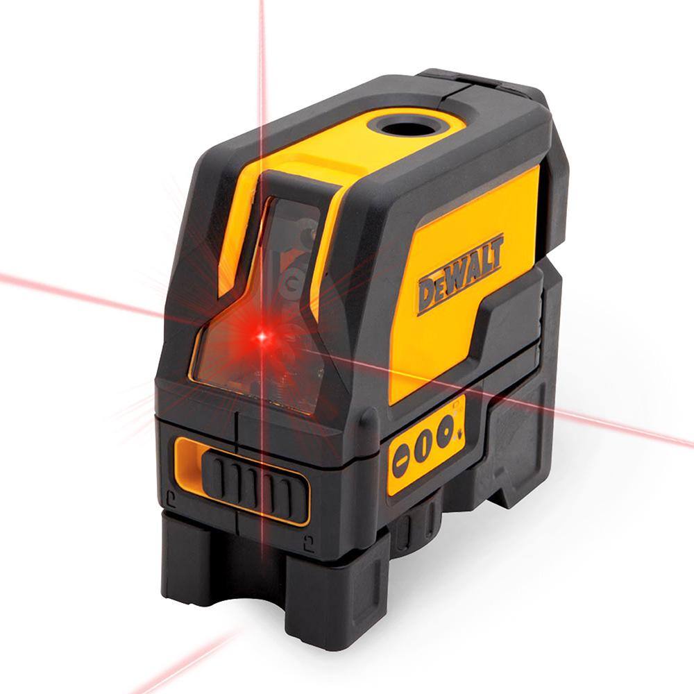 DEWALT 165 ft. Red Self-Leveling Cross-Line and Plumb Spot Laser Level with (3) AAA Batteries & Case DEWALT 165 ft. Red Self-Leveling Cross-Line and Plumb Spot Laser Level with (3) AAA Batteries & Case - Image 14