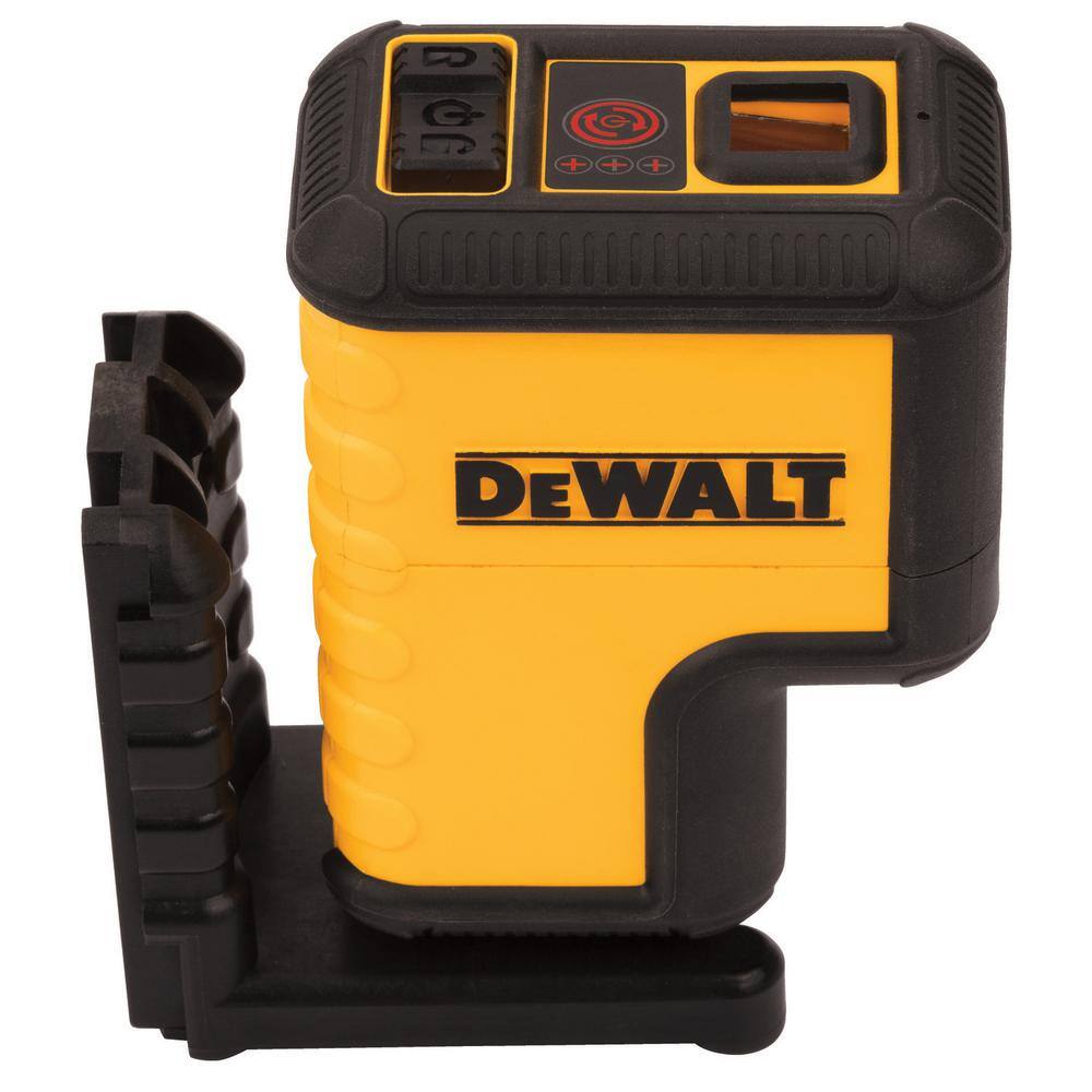 DEWALT 100 ft. Red Self-Leveling 3-Spot Laser Level with (2) AA Batteries & Case DEWALT 100 ft. Red Self-Leveling 3-Spot Laser Level with (2) AA Batteries & Case - Image 3