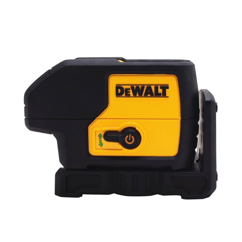 DEWALT 100 ft. Green Self-Leveling 3-Spot Laser Level with (2) AA Batteries & Case DEWALT 100 ft. Green Self-Leveling 3-Spot Laser Level with (2) AA Batteries & Case - Image 2