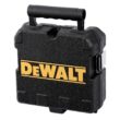 DEWALT 100 ft. Green Self-Leveling 3-Spot Laser Level with (2) AA Batteries & Case DEWALT 100 ft. Green Self-Leveling 3-Spot Laser Level with (2) AA Batteries & Case