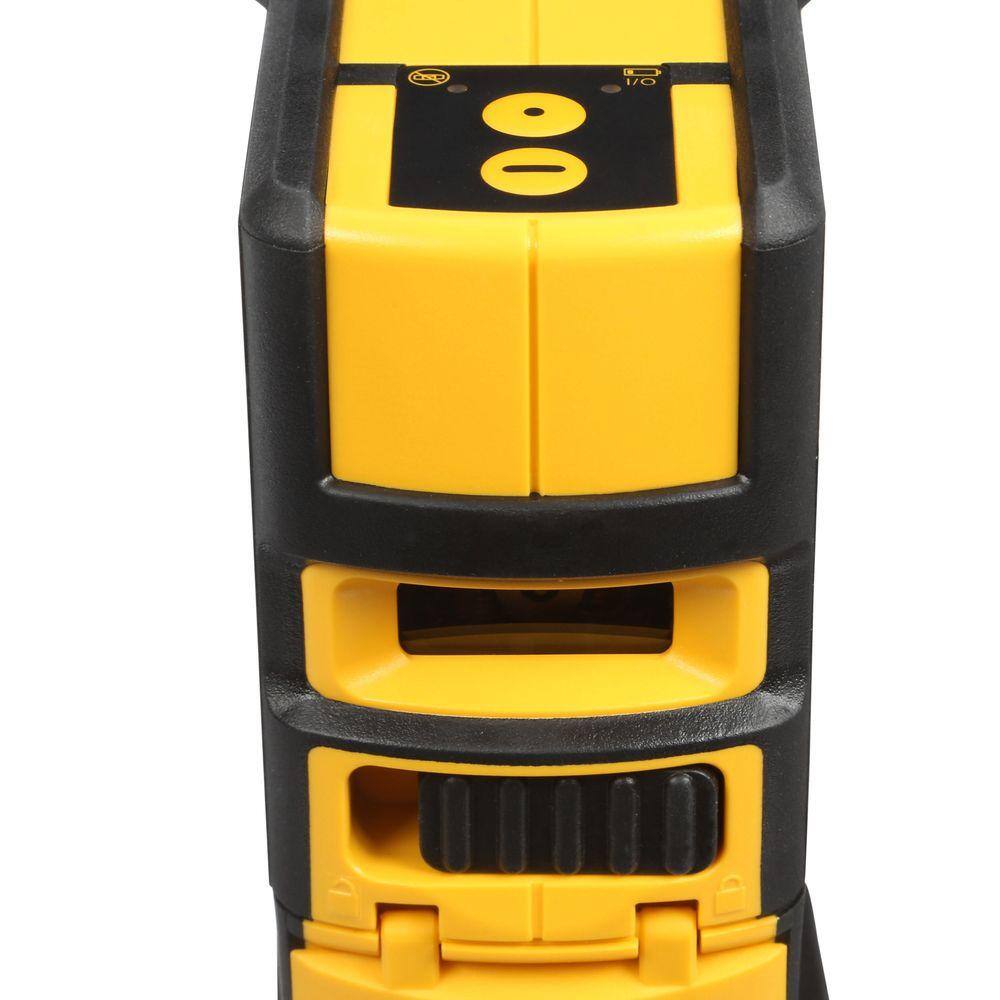 DEWALT 165 ft. Red Self-Leveling 5-Spot & Horizontal Line Laser Level with (3) AA Batteries & Case DEWALT 165 ft. Red Self-Leveling 5-Spot & Horizontal Line Laser Level with (3) AA Batteries & Case - Image 9