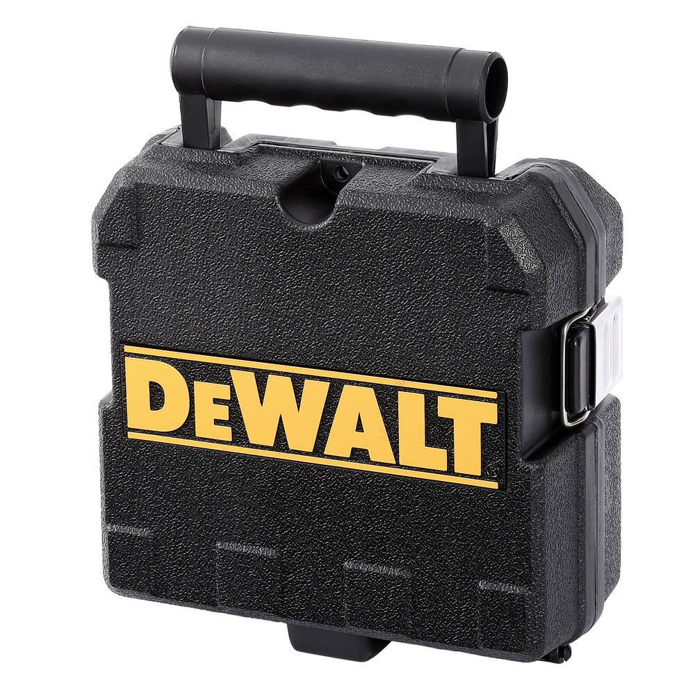 DEWALT 100 ft. Green Self-Leveling Cross Line Laser Level with (3) AA Batteries & Case DEWALT 100 ft. Green Self-Leveling Cross Line Laser Level with (3) AA Batteries & Case - Image 7