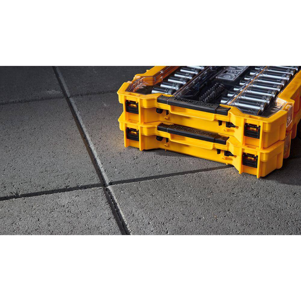 DEWALT 3/8 in. and 1/2 in. Drive Mechanics Tool Set with Toughsystem Trays (85-Piece) DEWALT 3/8 in. and 1/2 in. Drive Mechanics Tool Set with Toughsystem Trays (85-Piece) - Image 4