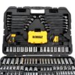 DEWALT 1/4 in., 3/8 in. and ½ in. Drive Polished Chrome Mechanics Tool Set (168-Piece) DEWALT 1/4 in., 3/8 in. and ½ in. Drive Polished Chrome Mechanics Tool Set (168-Piece)