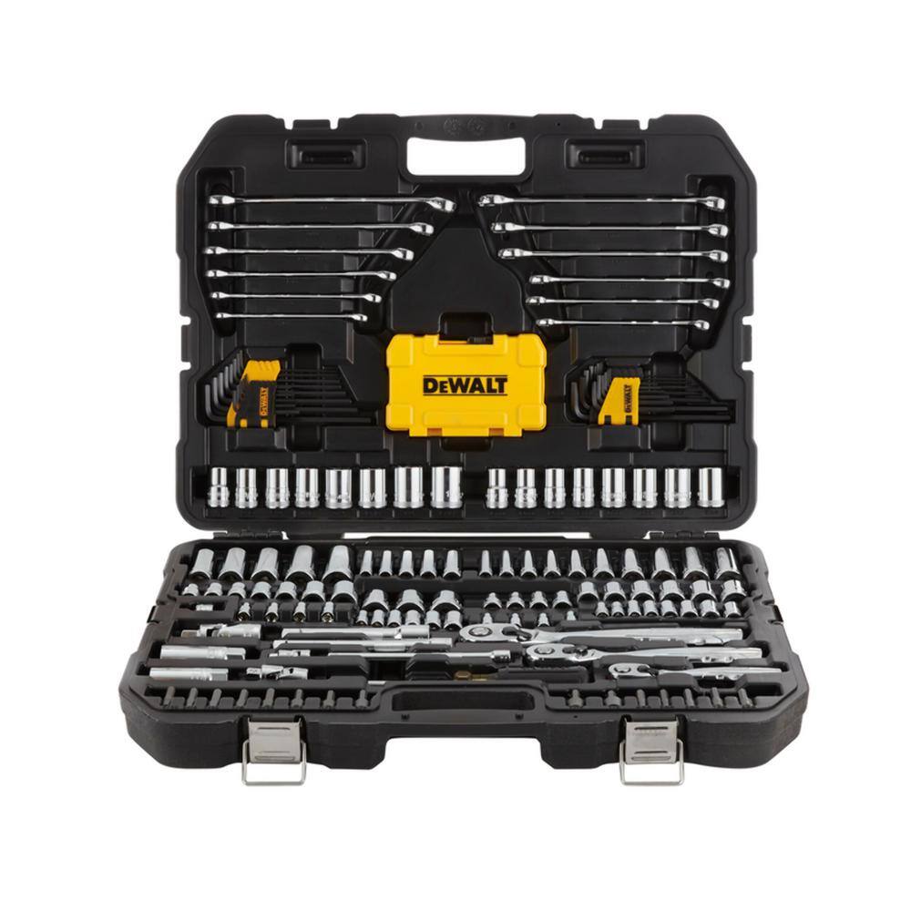 DEWALT 1/4 in., 3/8 in. and ½ in. Drive Polished Chrome Mechanics Tool Set (168-Piece) DEWALT 1/4 in., 3/8 in. and ½ in. Drive Polished Chrome Mechanics Tool Set (168-Piece) - Image 2
