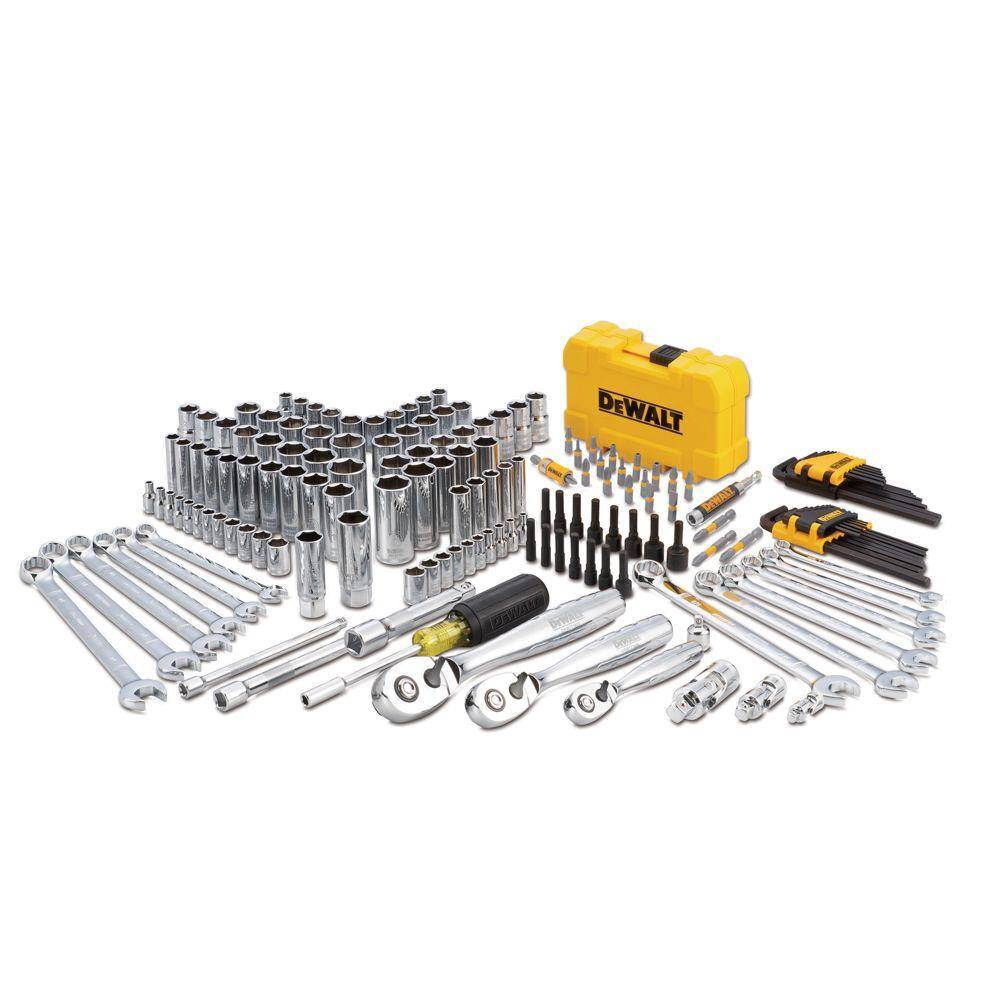 DEWALT 1/4 in., 3/8 in. and ½ in. Drive Polished Chrome Mechanics Tool Set (168-Piece) DEWALT 1/4 in., 3/8 in. and ½ in. Drive Polished Chrome Mechanics Tool Set (168-Piece) - Image 4