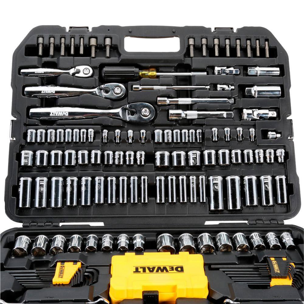 DEWALT 1/4 in., 3/8 in. and ½ in. Drive Polished Chrome Mechanics Tool Set (168-Piece) DEWALT 1/4 in., 3/8 in. and ½ in. Drive Polished Chrome Mechanics Tool Set (168-Piece) - Image 7