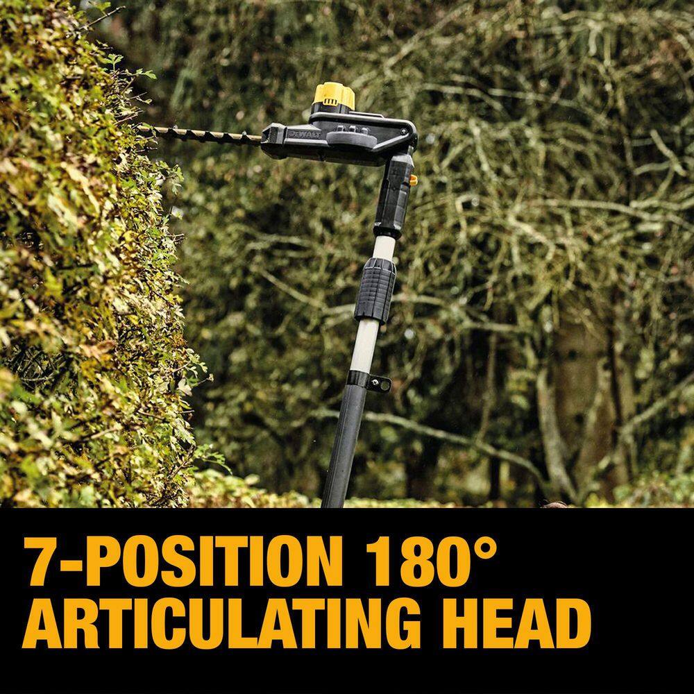 DEWALT 20V MAX Cordless Lithium-Ion Pole Saw and Pole Hedge Trimmer Combo Kit with (1) 4.0 Ah Battery and Charger DEWALT 20V MAX Cordless Lithium-Ion Pole Saw and Pole Hedge Trimmer Combo Kit with (1) 4.0 Ah Battery and Charger - Image 4
