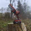 ECHO 56V 6 in. Brushless Cordless Battery Powered Handheld Mini Pruning Chainsaw Kit with 2.5Ah Battery and Compact Charger