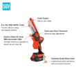 ECHO 56V 6 in. Brushless Cordless Battery Powered Handheld Mini Pruning Chainsaw Kit with 2.5Ah Battery and Compact Charger