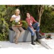 Keter Novel 90 gal. Durable Weatherproof Resin Black and Gray Deck Box Organization and Storage for Outdoor Patio and Lawn Keter Novel 90 gal. Durable Weatherproof Resin Black and Gray Deck Box Organization and Storage for Outdoor Patio and Lawn