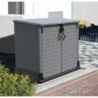 DURAMAX Store-away 4 ft. 3 in. x 2 ft. 5 in. x 3 ft. 7 in. Resin Horizontal Storage Shed