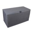 Karl home 120 Gal. Grey Plastic Deck Box
