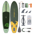 Retrospec Weekender Inflatable Stand Up Paddle Board Includes Paddle, Pump, and Accessories 10’6” Lightweight iSUP, Spruce