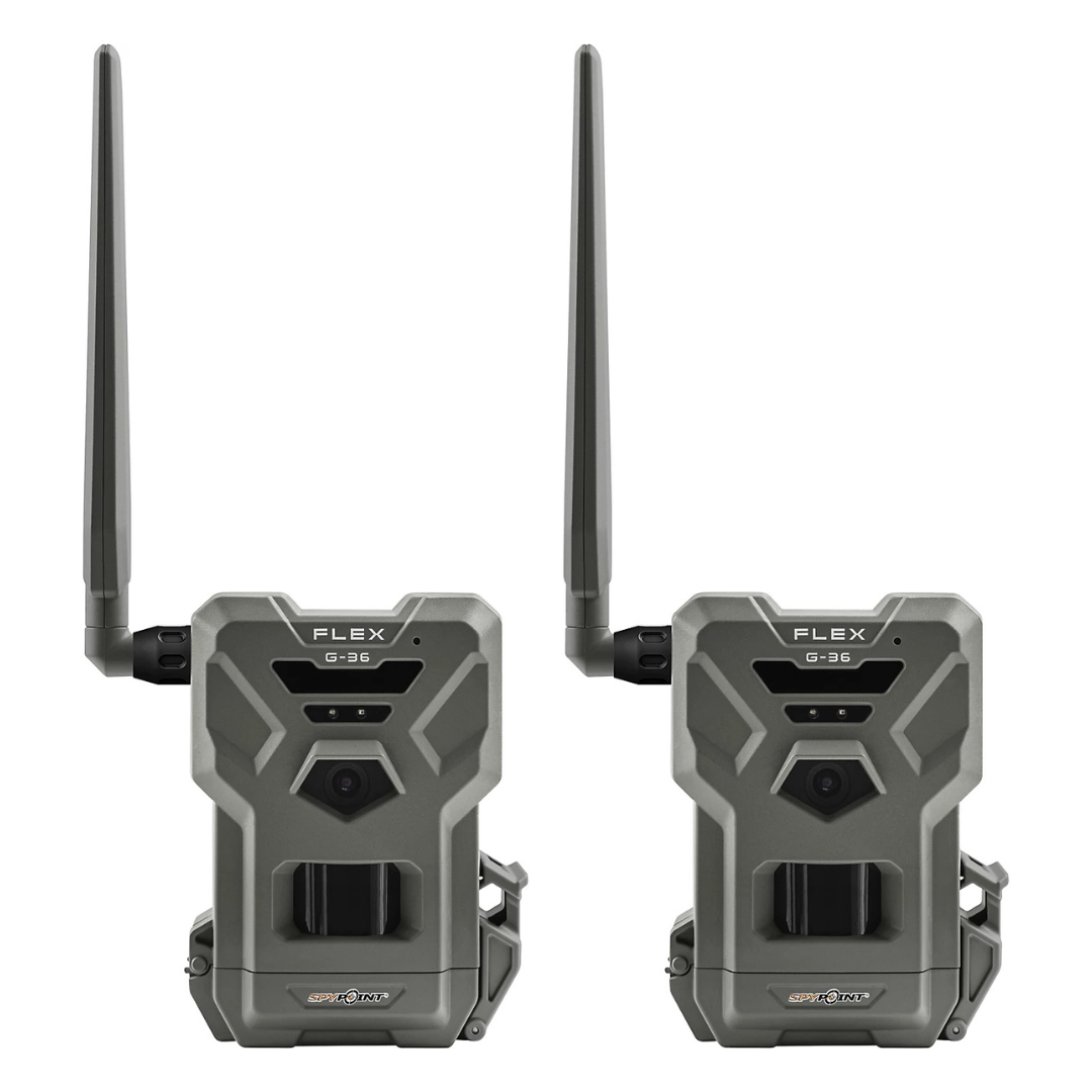 SpyPoint Flex G36 36.0 MP Cellular Game Cameras 2-Pack SpyPoint Flex G36 36.0 MP Cellular Game Cameras 2-Pack