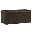 Suncast 72 Gal. Plastic Wicker Deck Box