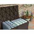 Suncast 72 Gal. Plastic Wicker Deck Box