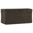 Suncast Java 134 Gal. Plastic Wicker Deck Box