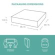 Suncast Java 134 Gal. Plastic Wicker Deck Box