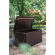 Suncast Java 134 Gal. Plastic Wicker Deck Box