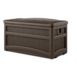 Suncast 73 Gal. Plastic Deck Box, Java