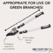 KINGS COUNTY TOOLS 26 in. Kings County Tools Bypass Lopper Tree Trimmer