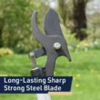 KINGS COUNTY TOOLS 59 in. Long Reach Pruner with Rotating Head and Sharp Bypass Loppers-Tree Trimmer Pruning Shears