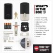 Kwikset HALO Select Touchscreen Wi-Fi and Matter Enabled Smart Lock Deadbolt in Satin Nickel