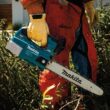 Makita XGT 14 in. 40V max Brushless Battery Top Handle Electric Chainsaw (Tool Only)